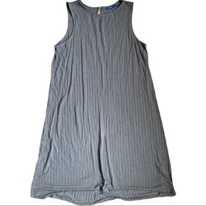 Apt. 9 Gray with silver shimmers sleeveless dress
